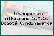 Transportes Alfatrans S.A.S. Bogotá Cundinamarca