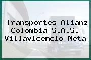 Transportes Alianz Colombia S.A.S. Villavicencio Meta