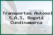 Transportes Autosol S.A.S. Bogotá Cundinamarca