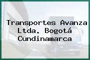 Transportes Avanza Ltda. Bogotá Cundinamarca