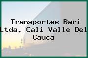 Transportes Bari Ltda. Cali Valle Del Cauca