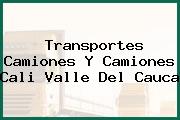 Transportes Camiones Y Camiones Cali Valle Del Cauca