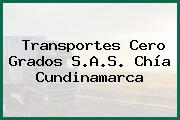 Transportes Cero Grados S.A.S. Chía Cundinamarca
