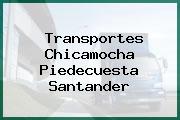 Transportes Chicamocha Piedecuesta Santander