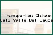 Transportes Chicué Cali Valle Del Cauca