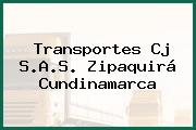 Transportes Cj S.A.S. Zipaquirá Cundinamarca