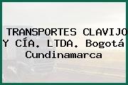 TRANSPORTES CLAVIJO Y CÍA. LTDA. Bogotá Cundinamarca
