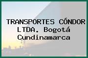 TRANSPORTES CÓNDOR LTDA. Bogotá Cundinamarca