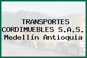 TRANSPORTES CORDIMUEBLES S.A.S. Medellín Antioquia