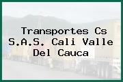 Transportes Cs S.A.S. Cali Valle Del Cauca