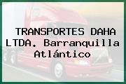 TRANSPORTES DAHA LTDA. Barranquilla Atlántico