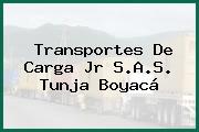 Transportes De Carga Jr S.A.S. Tunja Boyacá