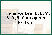 Transportes D.E.V. S.A.S Cartagena Bolívar