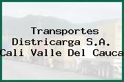 Transportes Districarga S.A. Cali Valle Del Cauca