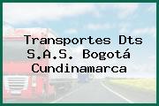 Transportes Dts S.A.S. Bogotá Cundinamarca
