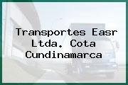 Transportes Easr Ltda. Cota Cundinamarca