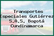 Transportes Especiales Gutiérrez S.A.S. Bogotá Cundinamarca