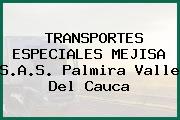 TRANSPORTES ESPECIALES MEJISA S.A.S. Palmira Valle Del Cauca