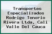 Transportes Especializados Rodrigo Tenorio Rivera Ltda. Cali Valle Del Cauca