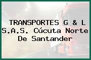 TRANSPORTES G & L S.A.S. Cúcuta Norte De Santander
