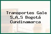 Transportes Gale S.A.S Bogotá Cundinamarca