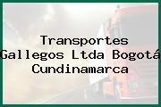 Transportes Gallegos Ltda Bogotá Cundinamarca
