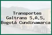 Transportes Galtrans S.A.S. Bogotá Cundinamarca