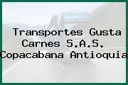 Transportes Gusta Carnes S.A.S. Copacabana Antioquia