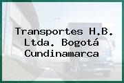 Transportes H.B. Ltda. Bogotá Cundinamarca