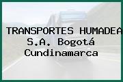 Transportes Humadea S.A. Bogotá Cundinamarca
