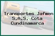 Transportes Jafmen S.A.S. Cota Cundinamarca