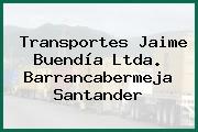 Transportes Jaime Buendía Ltda. Barrancabermeja Santander