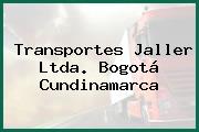 Transportes Jaller Ltda. Bogotá Cundinamarca