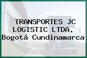 TRANSPORTES JC LOGISTIC LTDA. Bogotá Cundinamarca