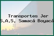 Transportes Jer S.A.S. Samacá Boyacá