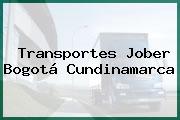 Transportes Jober Bogotá Cundinamarca