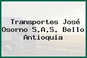 Transportes José Osorno S.A.S. Bello Antioquia