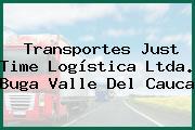 Transportes Just Time Logística Ltda. Buga Valle Del Cauca