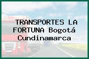 TRANSPORTES LA FORTUNA Bogotá Cundinamarca