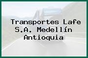 Transportes Lafe S.A. Medellín Antioquia