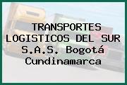 TRANSPORTES LOGISTICOS DEL SUR S.A.S. Bogotá Cundinamarca