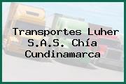 Transportes Luher S.A.S. Chía Cundinamarca