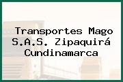 Transportes Mago S.A.S. Zipaquirá Cundinamarca
