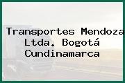 Transportes Mendoza Ltda. Bogotá Cundinamarca