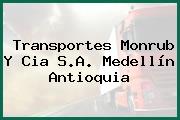 Transportes Monrub Y Cia S.A. Medellín Antioquia