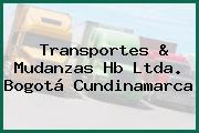 Transportes & Mudanzas Hb Ltda. Bogotá Cundinamarca