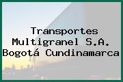Transportes Multigranel S.A. Bogotá Cundinamarca
