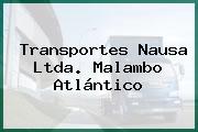 Transportes Nausa Ltda. Malambo Atlántico
