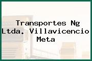 Transportes Ng Ltda. Villavicencio Meta