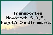 Transportes Novotech S.A.S. Bogotá Cundinamarca